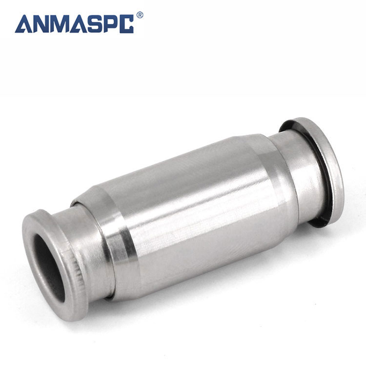 Stainless Steel Single Tube Straight Fitting