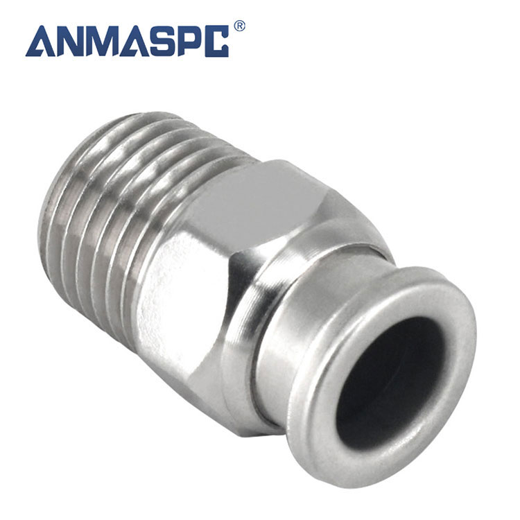 Sinulid na Tube Connector Adapter Tube Quick Coupling